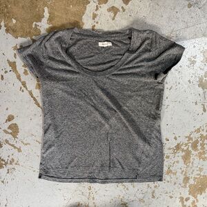 Madewell grey scoop t shirt